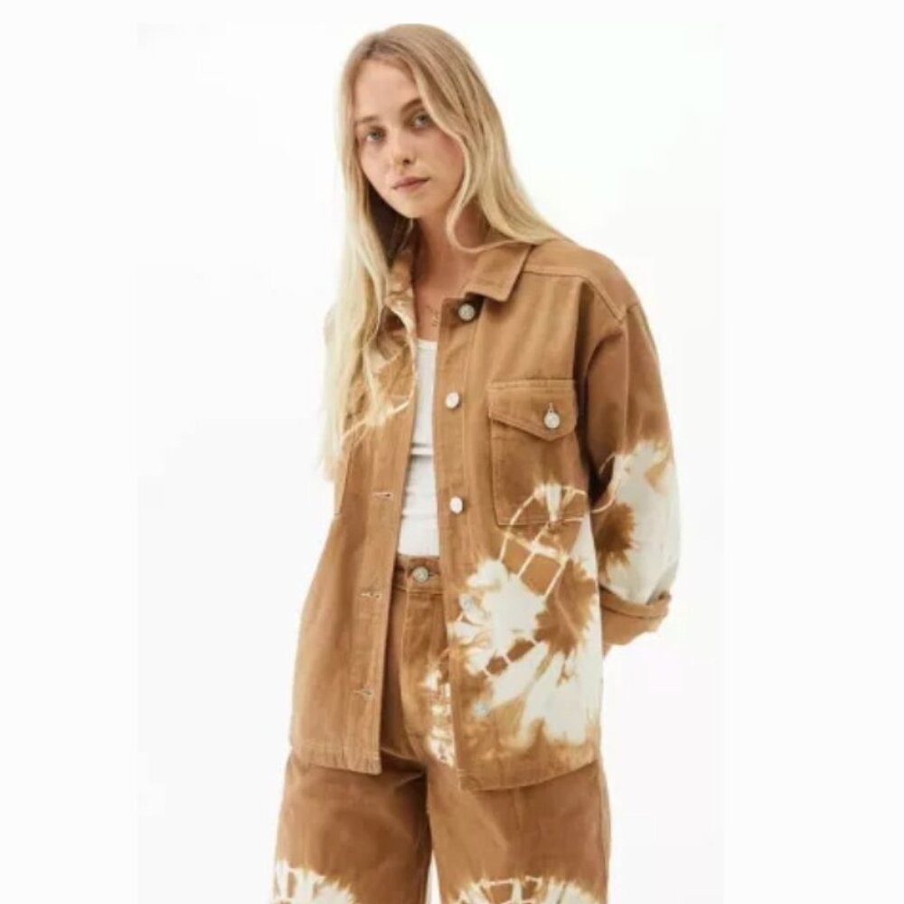 Women's BDG Urban Outfitters Tie Dye Denim Jacket S